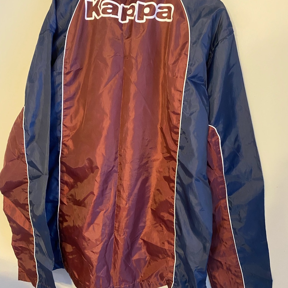 Rare vintage Cálcio Torino FC windshirt Kappa XL - Picture 4 of 4